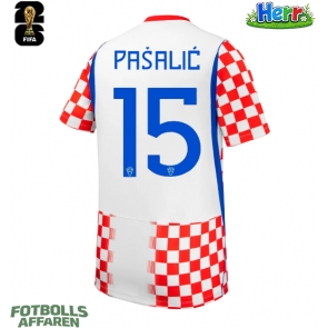Kroatien Mario Pasalic #15 Hemmatröja VM 2026 Kortärmad